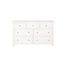 VL Ferndale Dresser Chest of Drawers  - 7 Drawer - All White